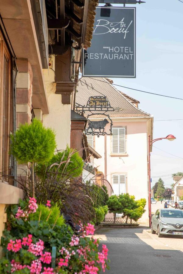 Hotel Restaurant Au Boeuf Blaesheim Bagian luar foto