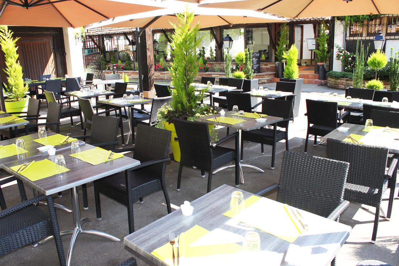 Hotel Restaurant Au Boeuf Blaesheim Bagian luar foto