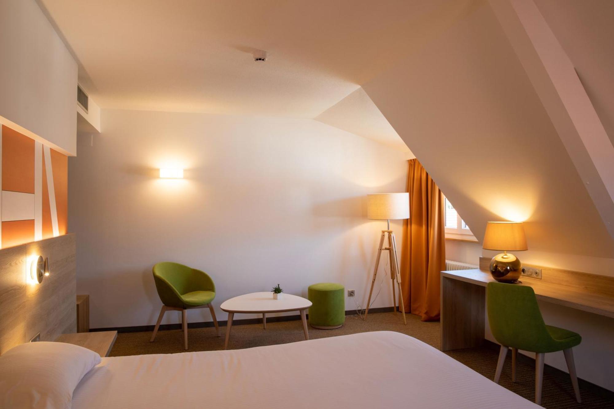 Hotel Restaurant Au Boeuf Blaesheim Bagian luar foto