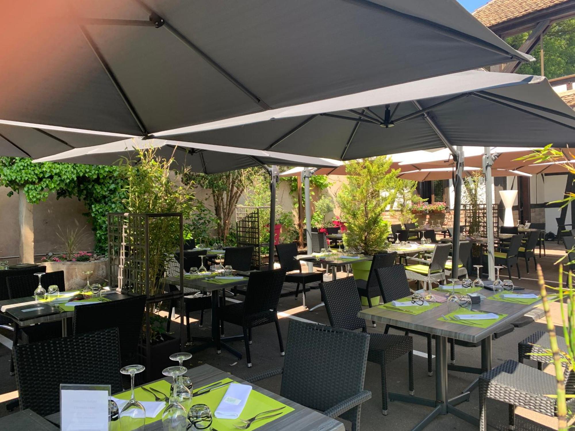 Hotel Restaurant Au Boeuf Blaesheim Bagian luar foto
