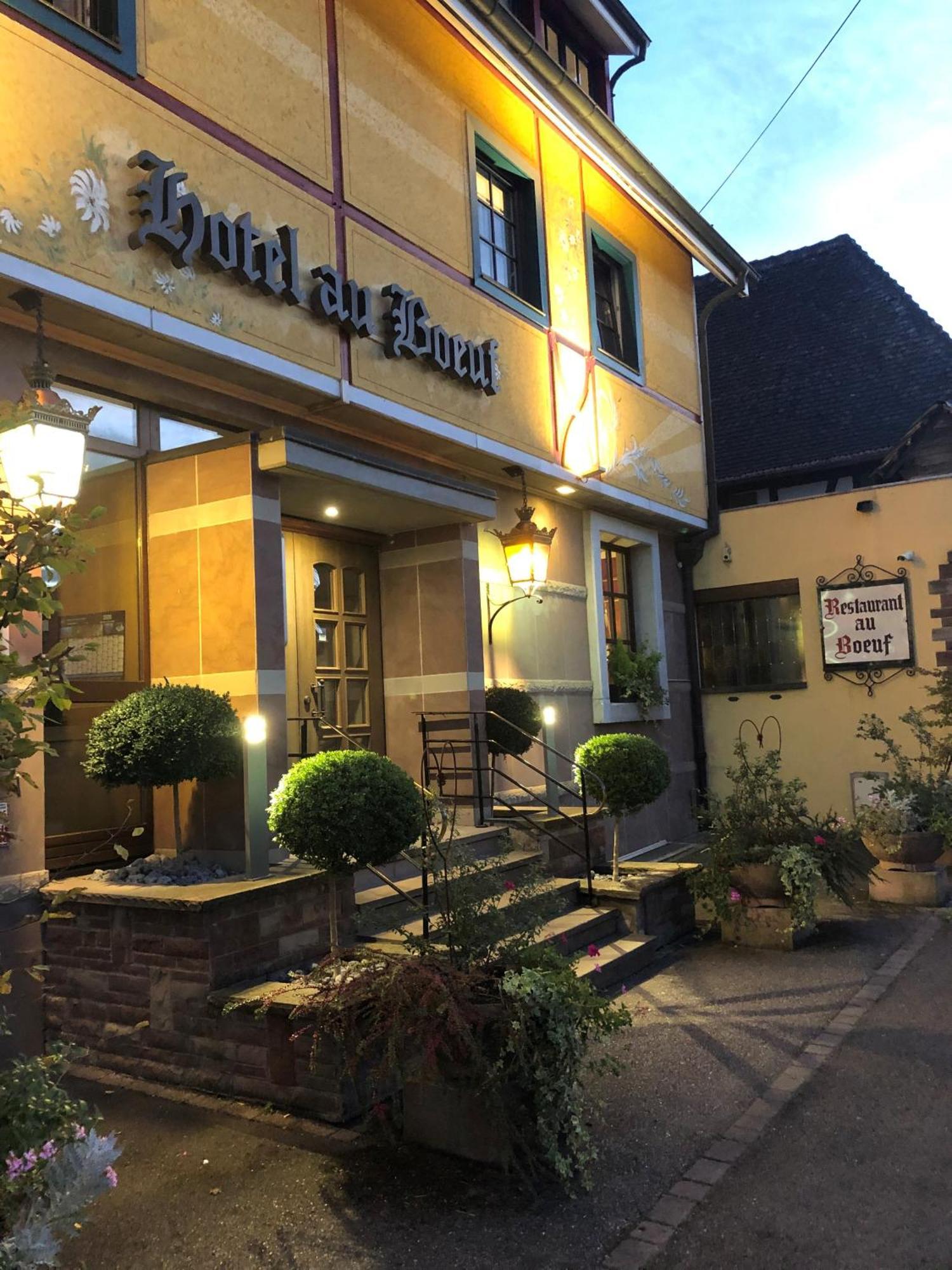 Hotel Restaurant Au Boeuf Blaesheim Bagian luar foto