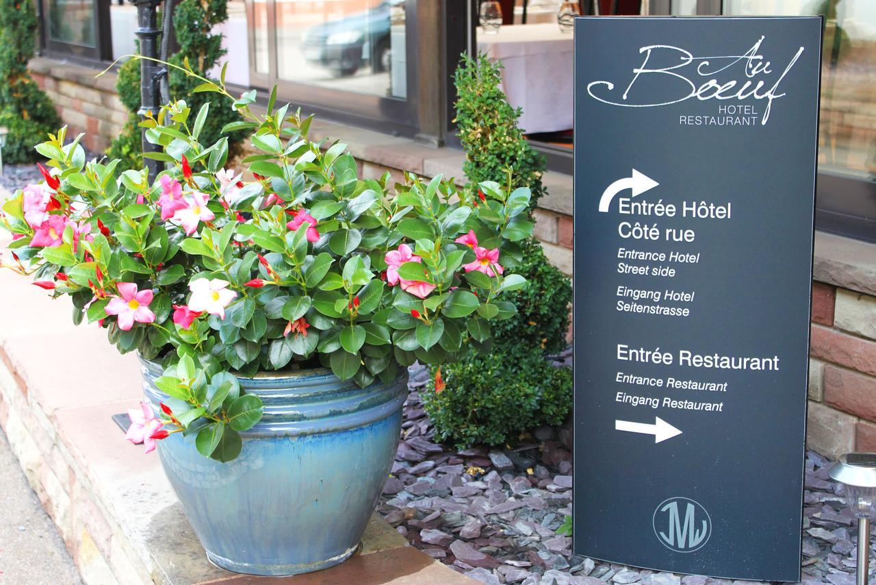 Hotel Restaurant Au Boeuf Blaesheim Bagian luar foto